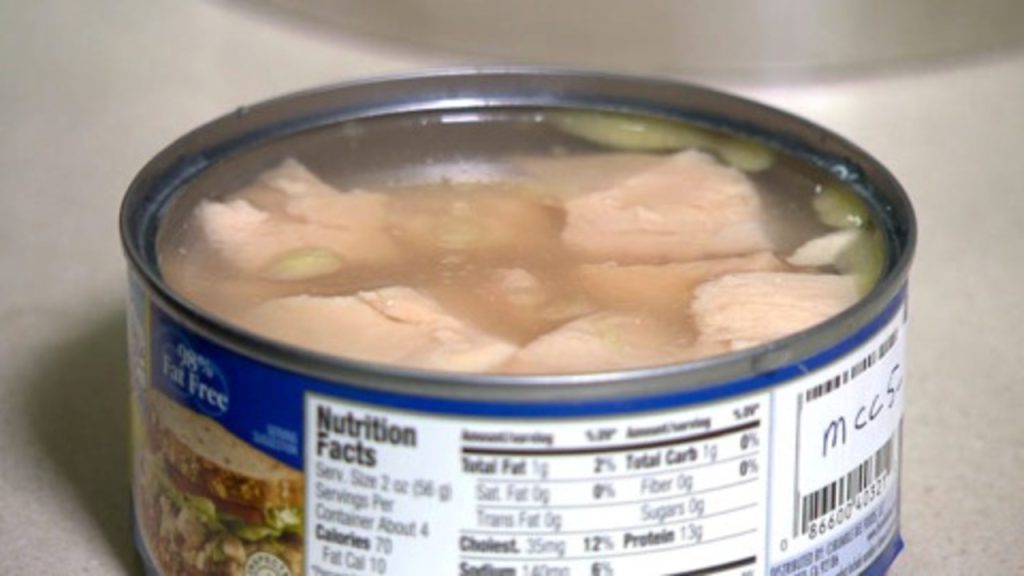 What is the liquid in canned fish