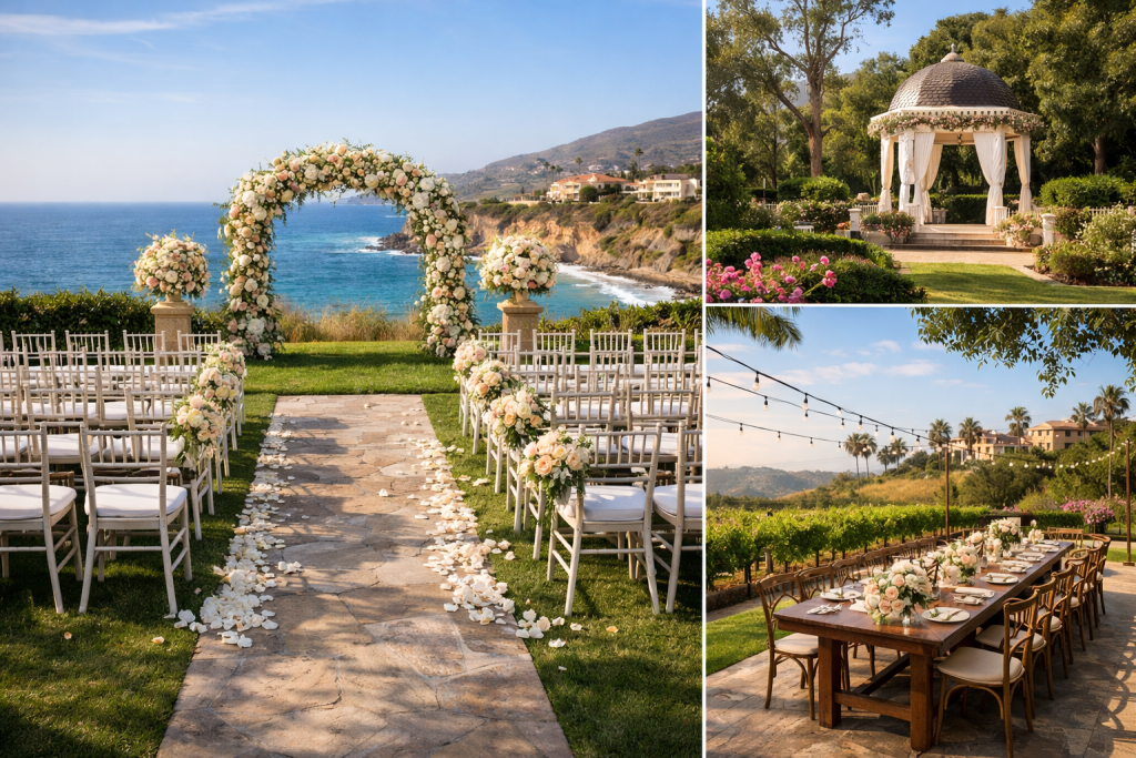 Best Venues for an Outdoor Wedding in Orange County